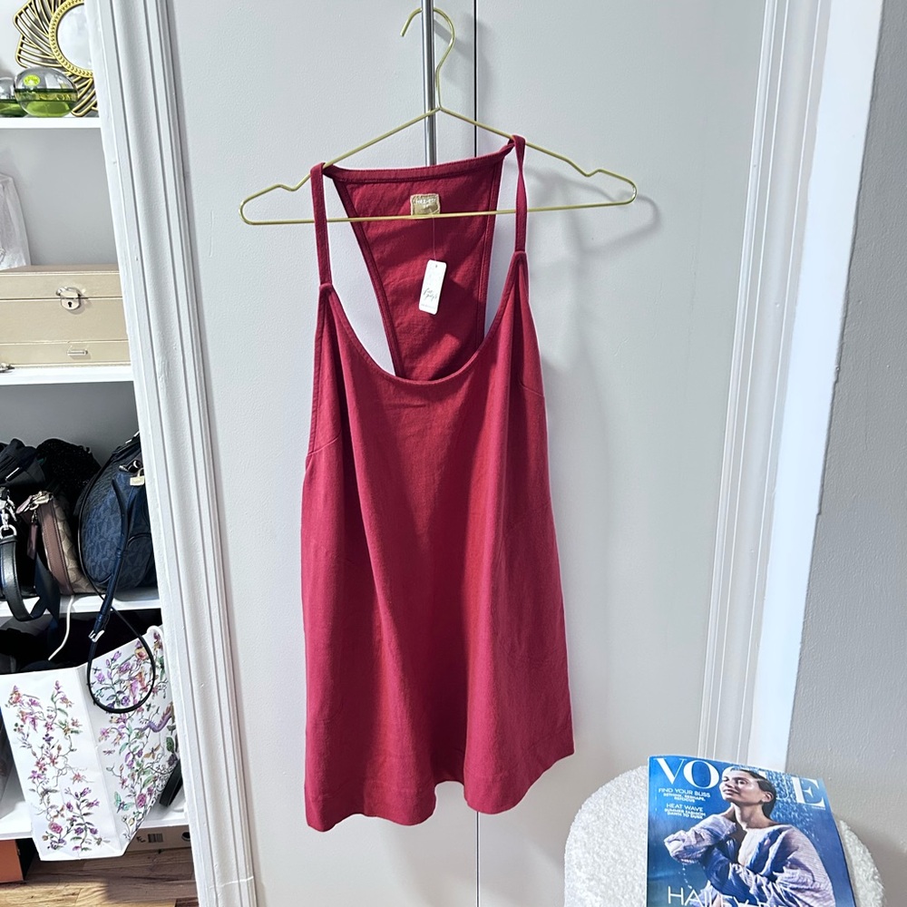 Free People Kalea mini Red/rouge Size S brand new.